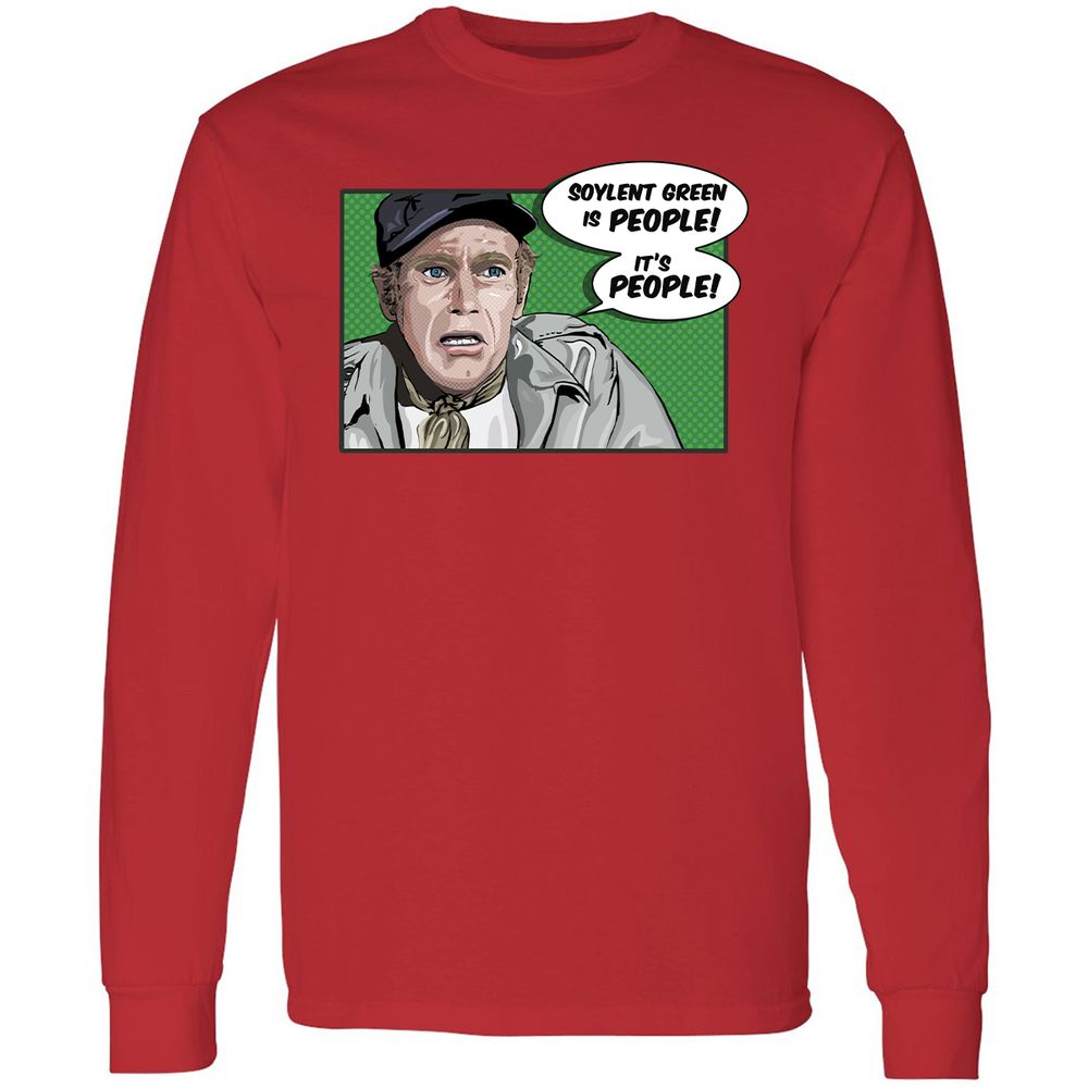 Long Sleeve T-Shirt - NUJ542B9 - Red - 14