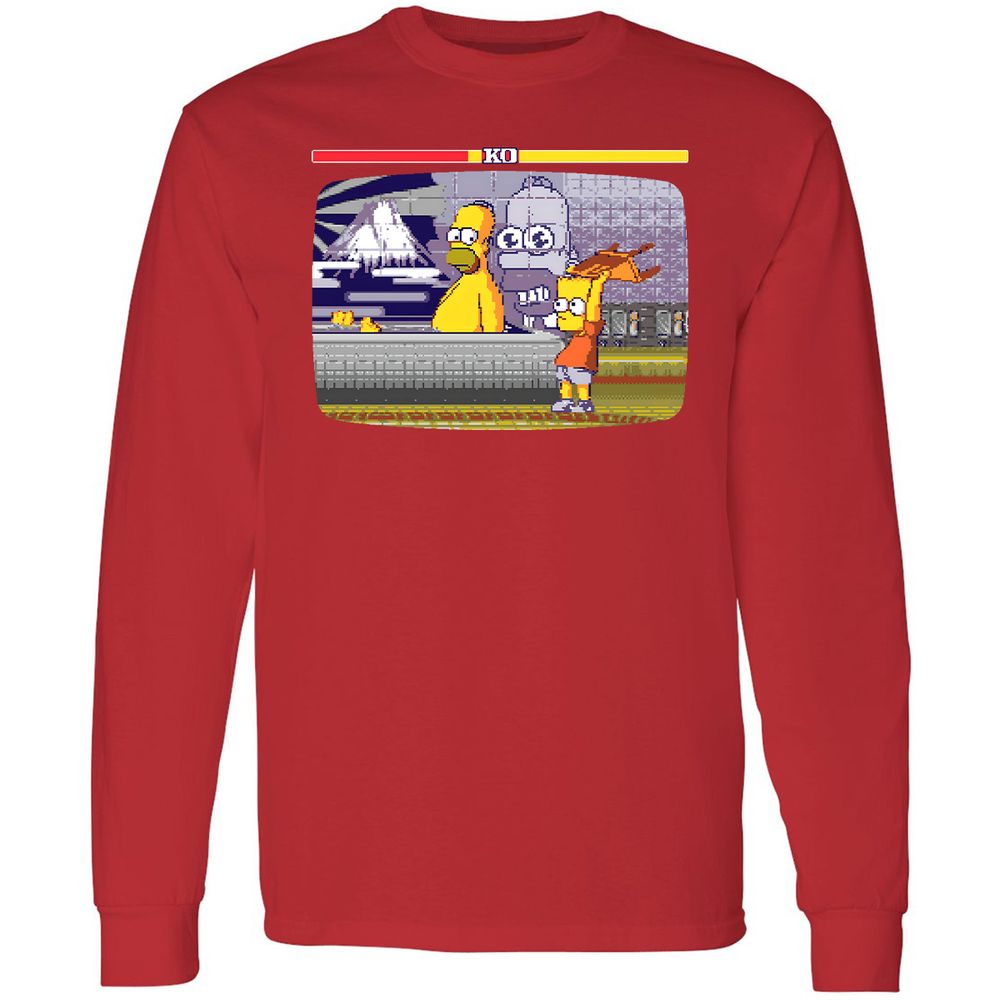 Long Sleeve T-Shirt - 3TRSHVS5 - Red - 14