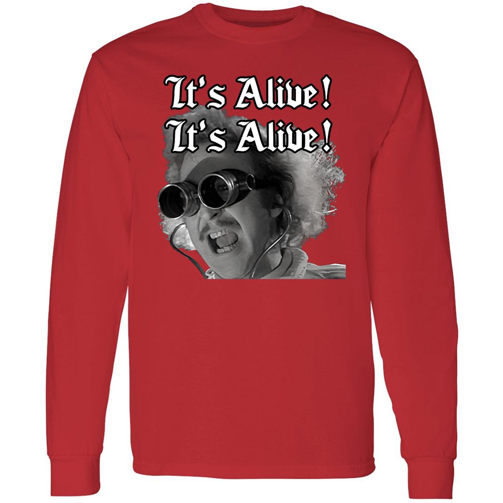 Long Sleeve T-Shirt - HRS592VV - Red - 14