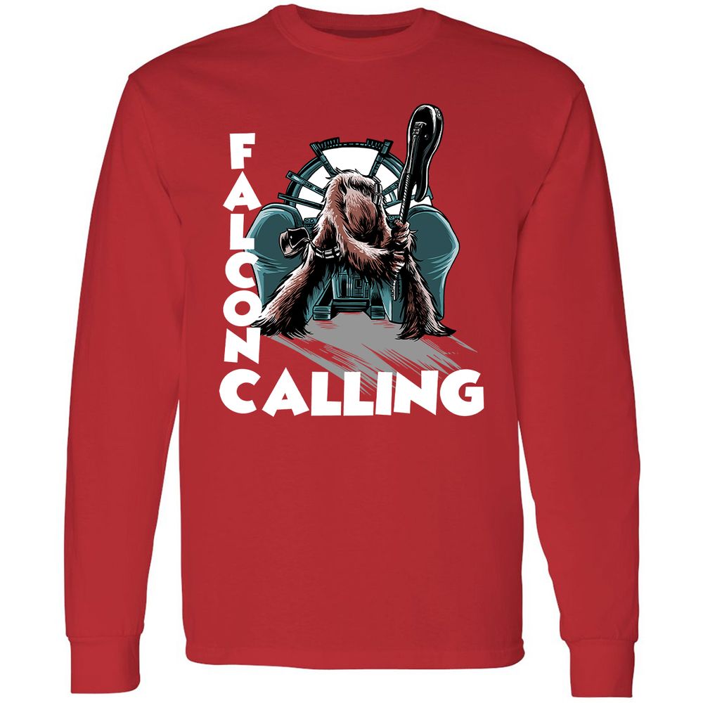 Long Sleeve T-Shirt - 7CNLY6S3 - Red - 14