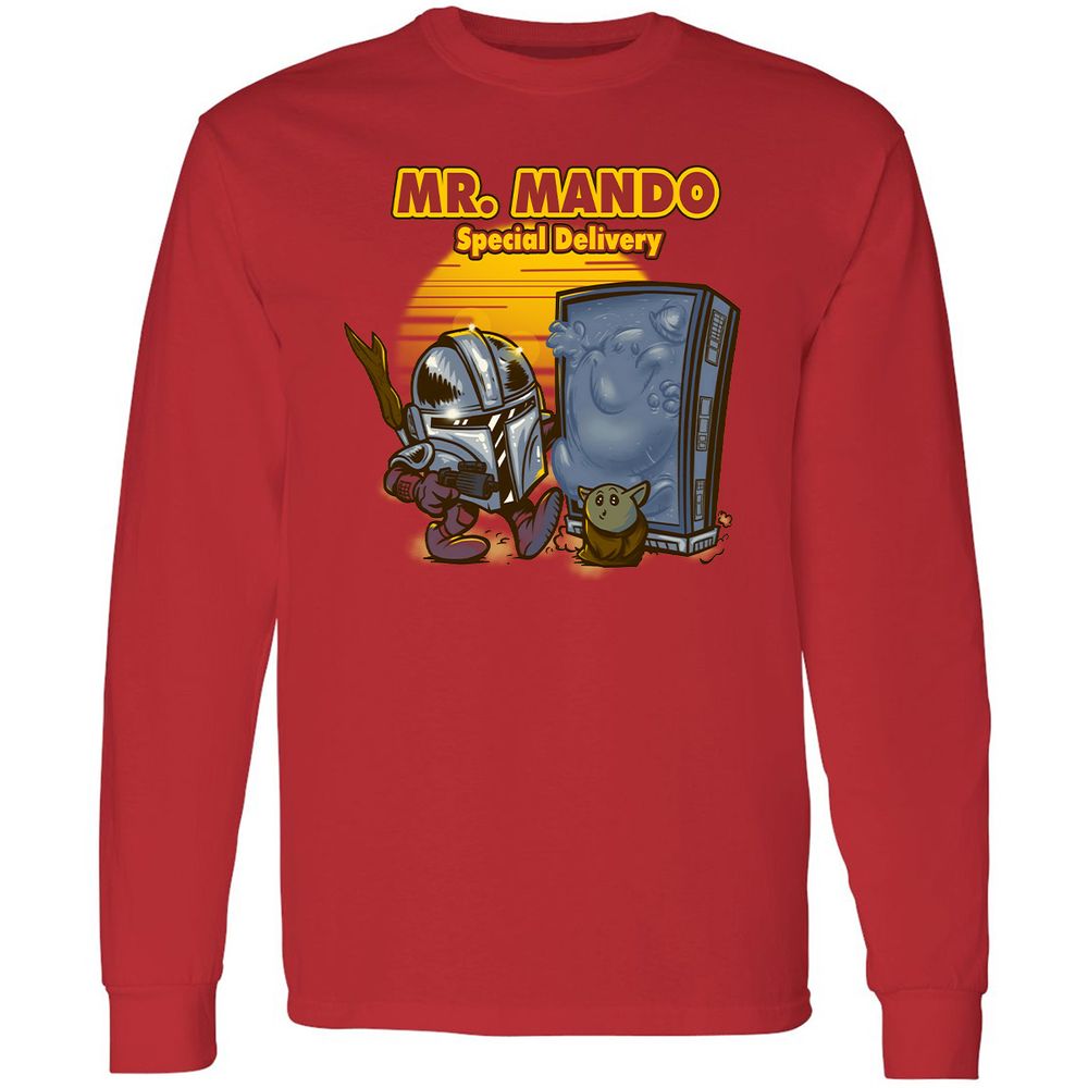 Long Sleeve T-Shirt - ZZYXTF61 - Red - 14