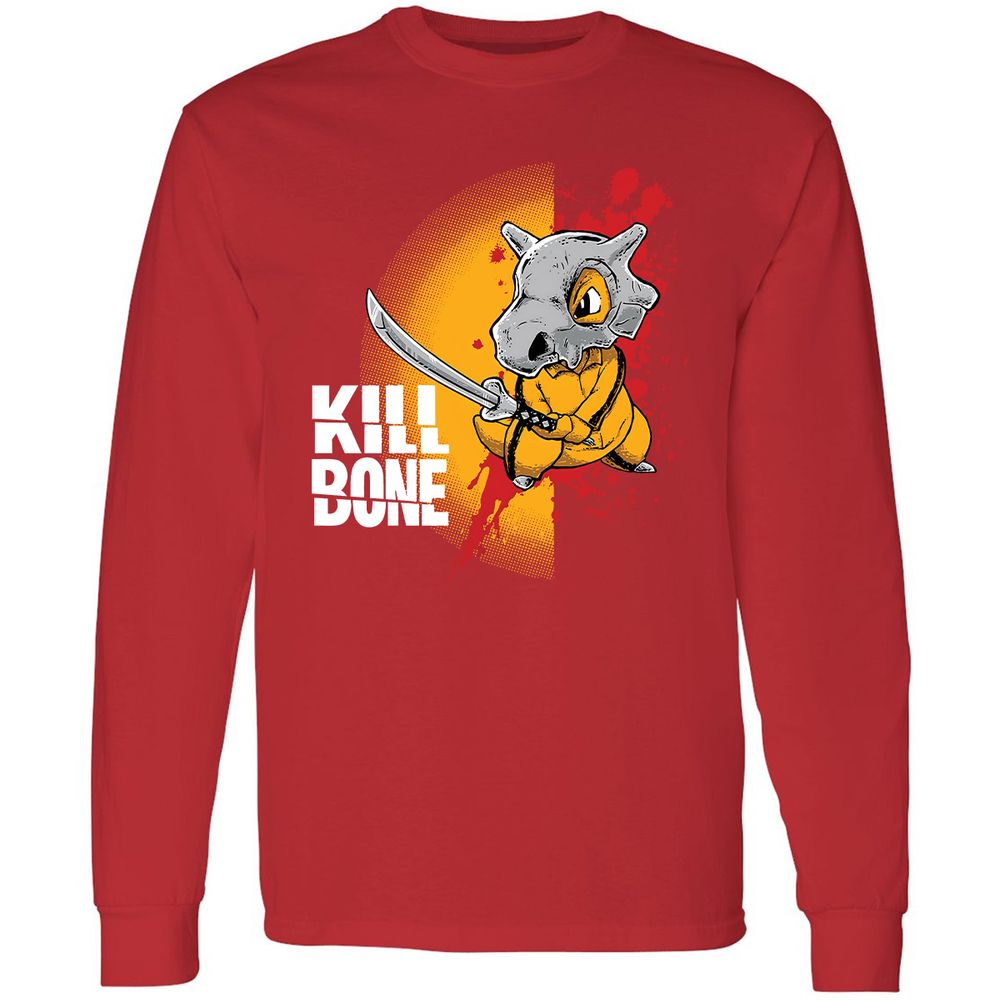 Long Sleeve T-Shirt - JE327H7V - Red - 14