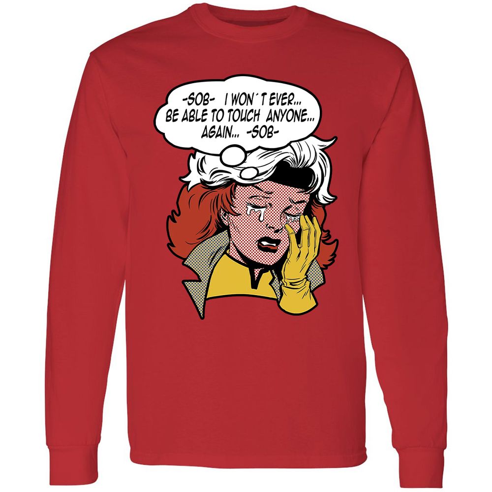 Long Sleeve T-Shirt - YAEPBPLW - Red - 14