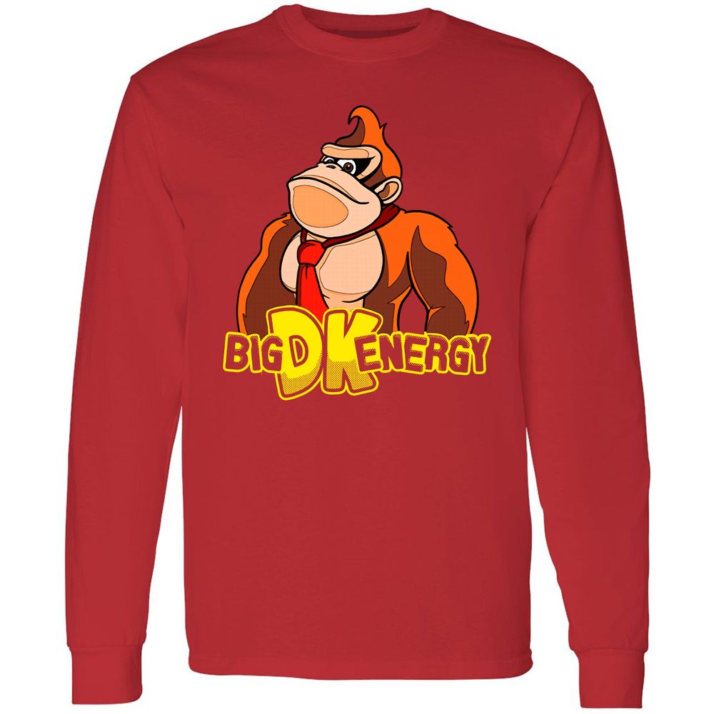 Long Sleeve T-Shirt - RKATDS9K - Red - 14