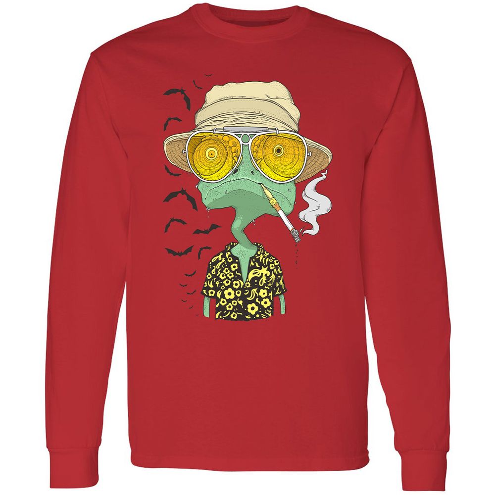 Long Sleeve T-Shirt - DTUMC1K2 - Red - 14