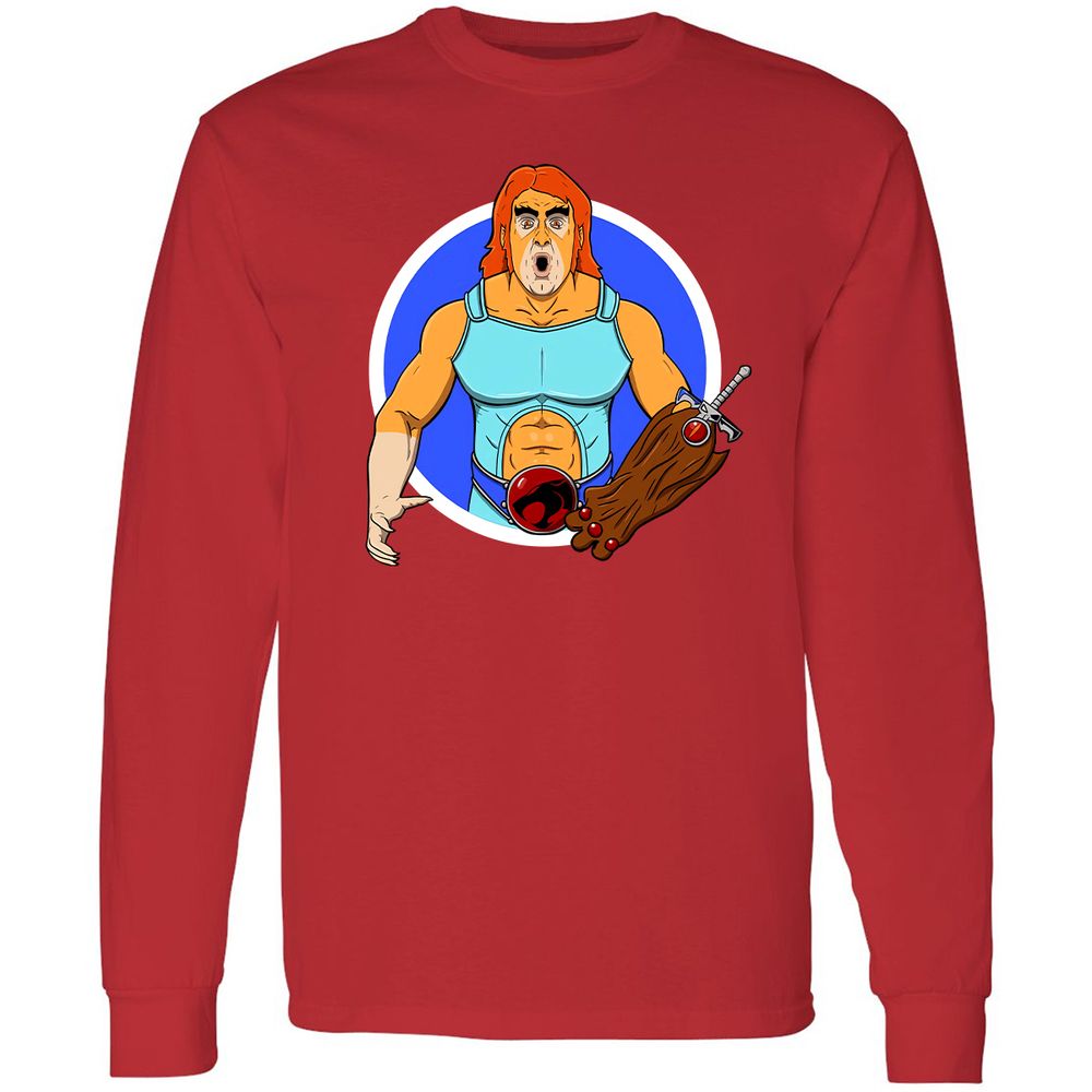 Long Sleeve T-Shirt - JM8HR7UW - Red - 14