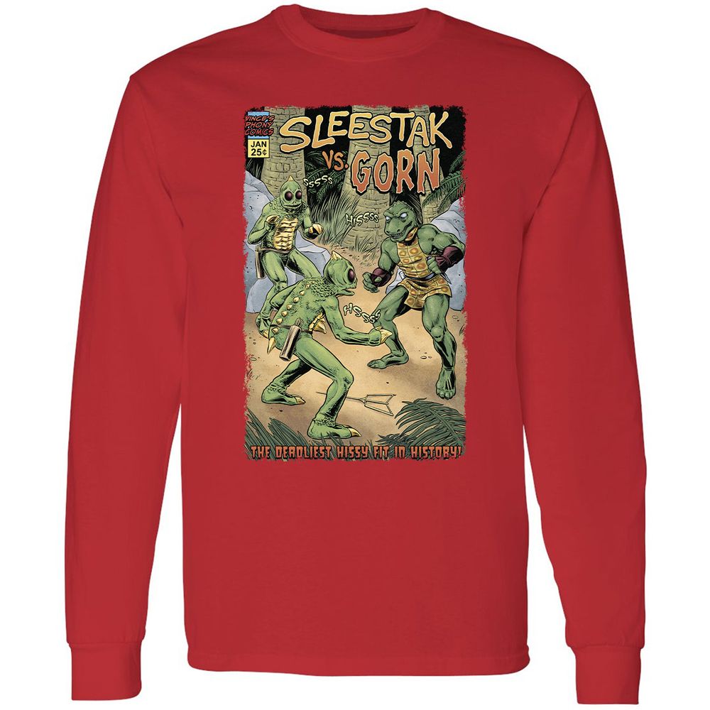 Long Sleeve T-Shirt - HZY28ETT - Red - 14