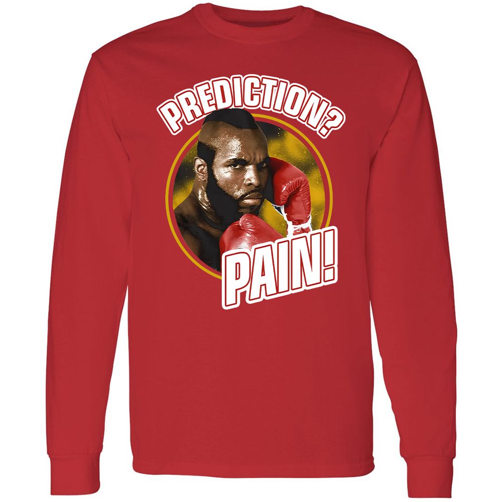 Long Sleeve T-Shirt - 6TUPZ7C2 - Red - 14