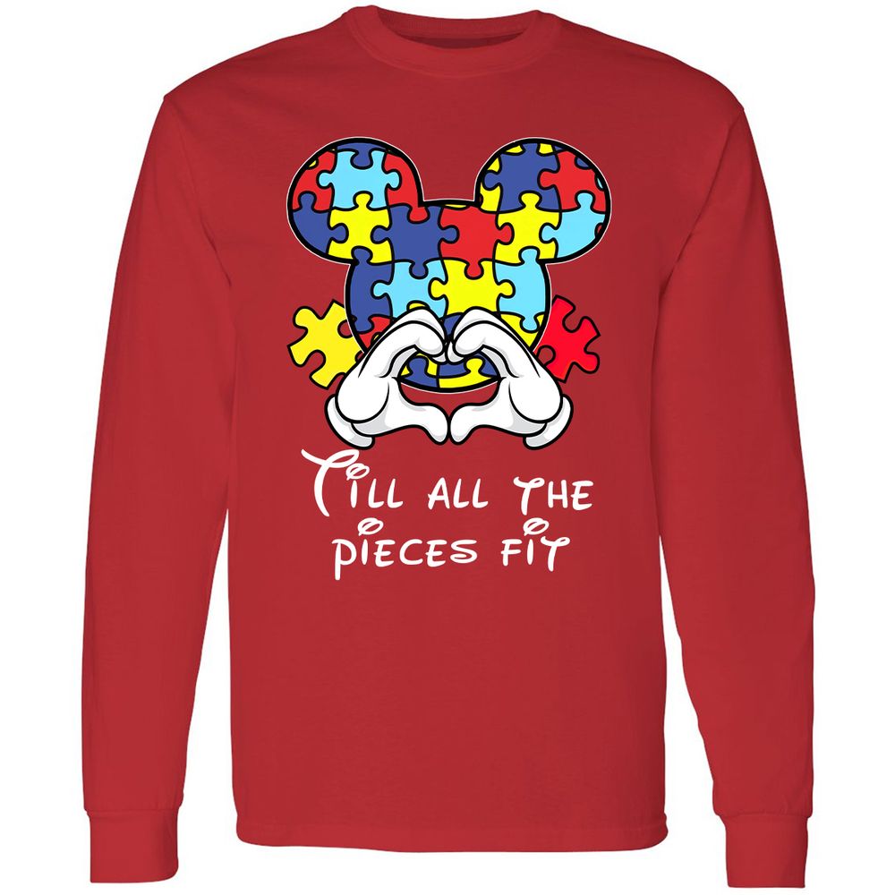 Long Sleeve T-Shirt - 5Y8JC667 - Red - 14