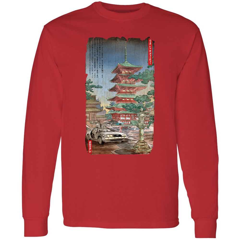 Long Sleeve T-Shirt - 86STUQHS - Red - 14