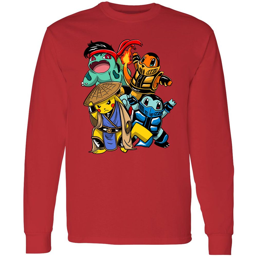 Long Sleeve T-Shirt - 97CS8ZPP - Red - 14