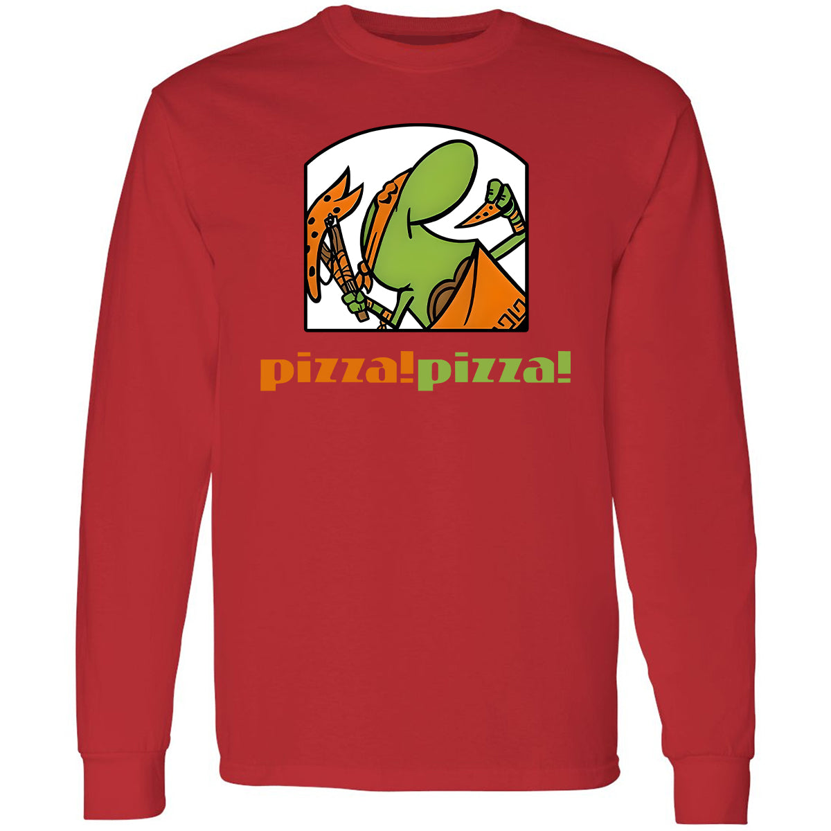 Long Sleeve T-Shirt - N6J7BRZP - Red - 14