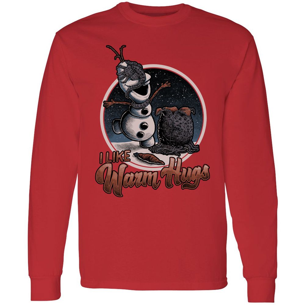 Long Sleeve T-Shirt - 519T3819 - Red - 14