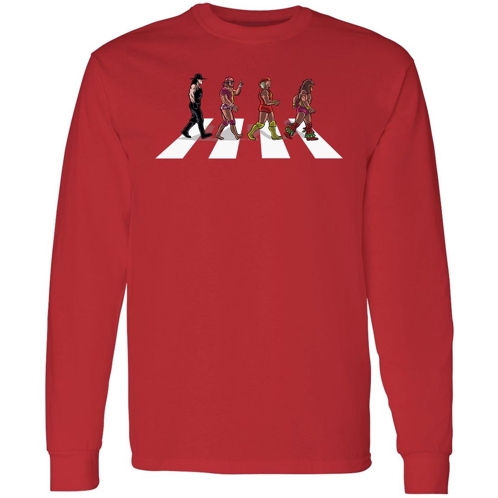 Long Sleeve T-Shirt - 3VSZJV1Y - Red - 14