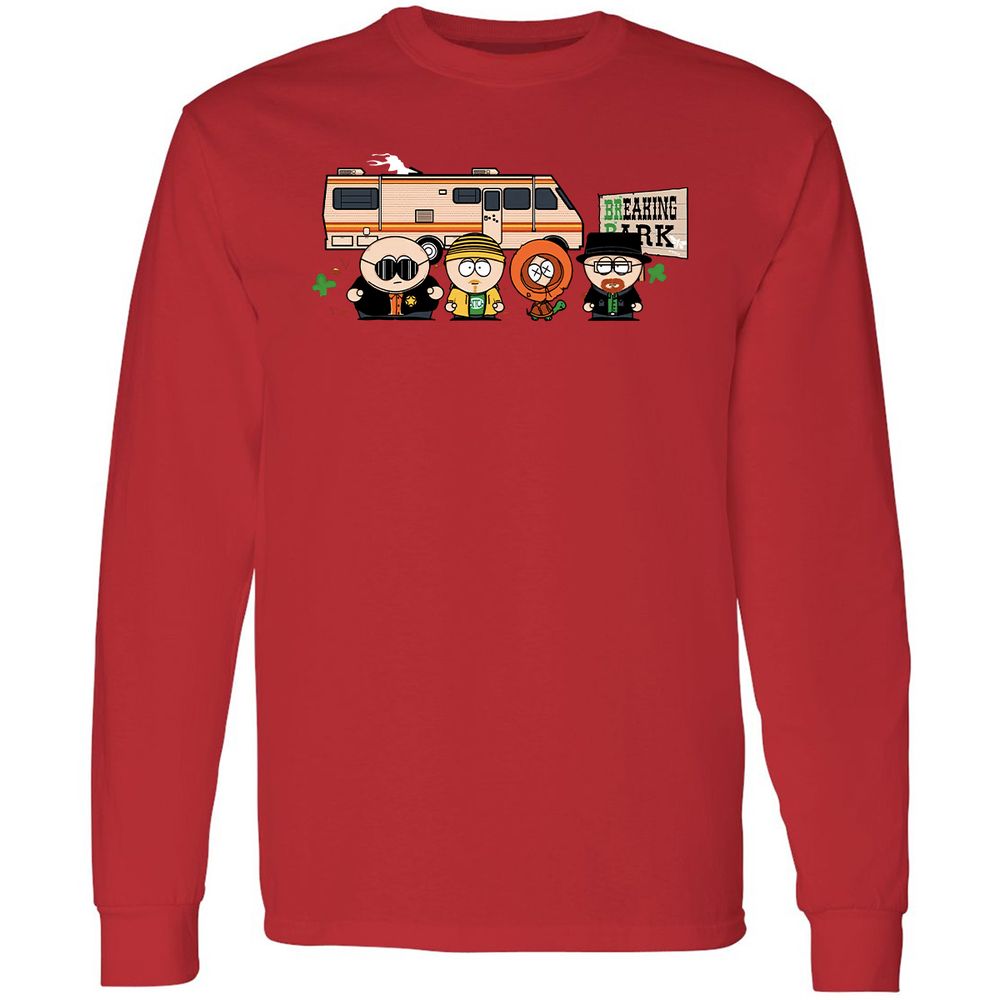 Long Sleeve T-Shirt - WY7GRULT - Red - 14