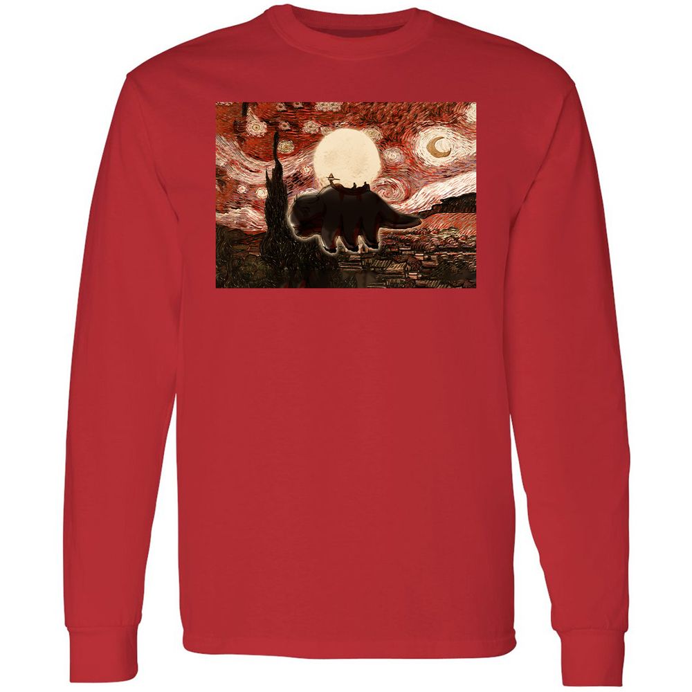 Long Sleeve T-Shirt - ZGB5KKC9 - Red - 14