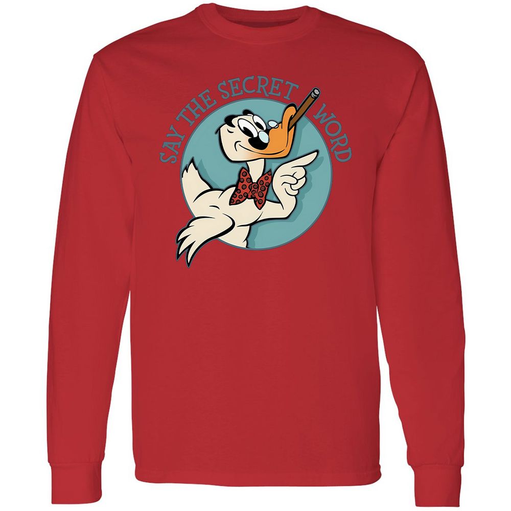 Long Sleeve T-Shirt - LXZKDLZU - Red - 14