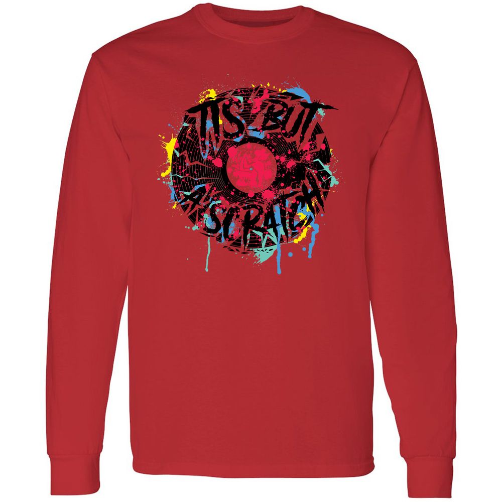 Long Sleeve T-Shirt - 7QE12XKM - Red - 14