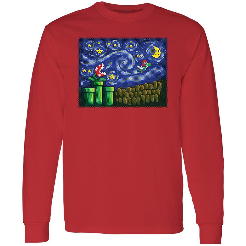 Long Sleeve T-Shirt - CJM4545P - Red - 14