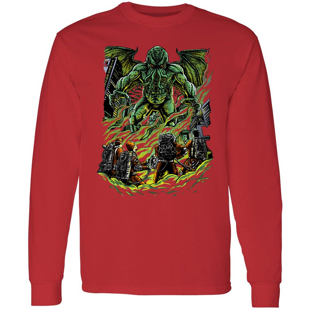 Long Sleeve T-Shirt - 3ZYH8JG3 - Red - 14