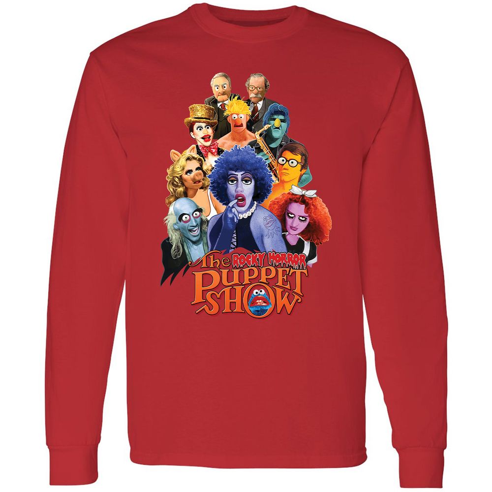Long Sleeve T-Shirt - Z5AUEJD4 - Red - 14
