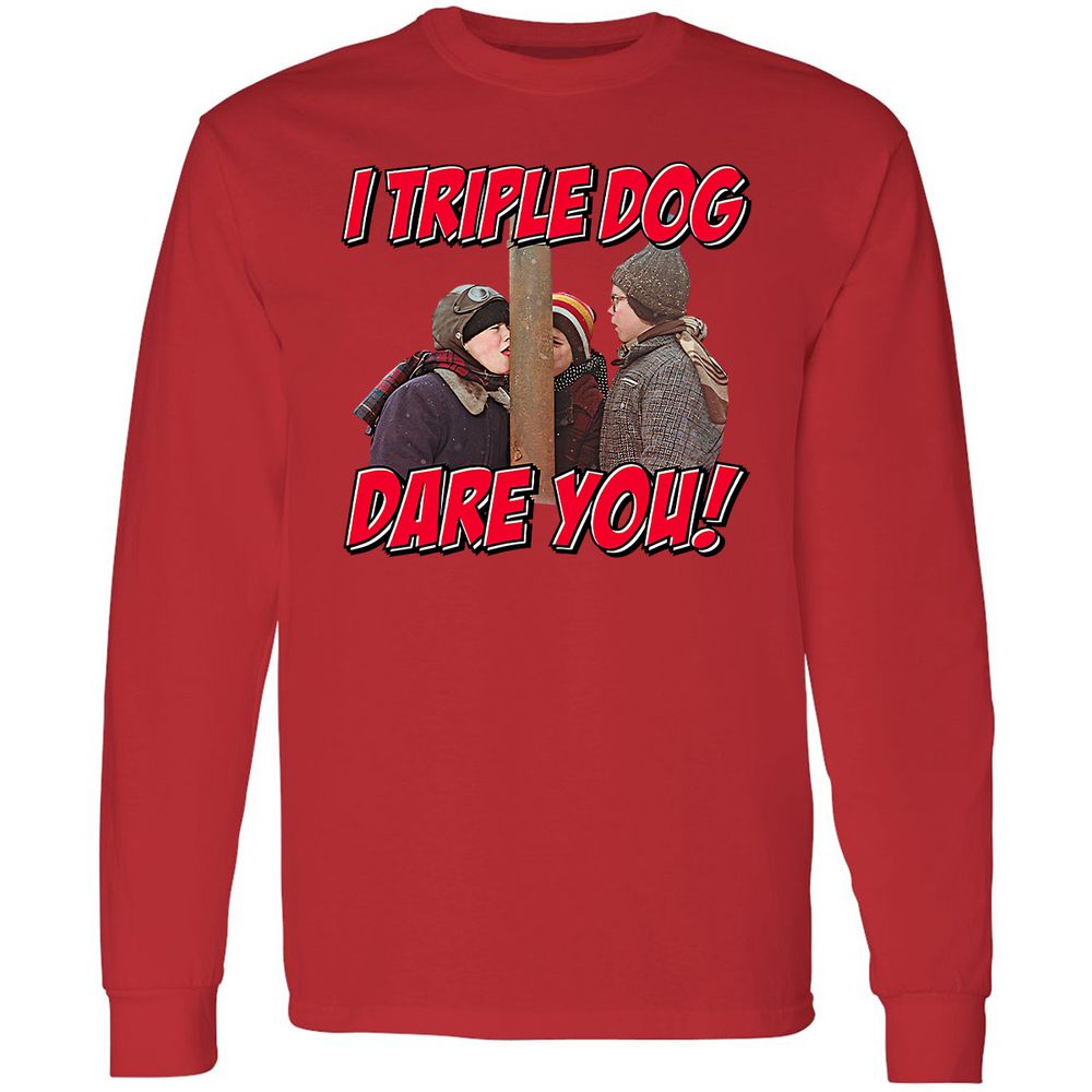Long Sleeve T-Shirt - VDXFWF6P - Red - 14