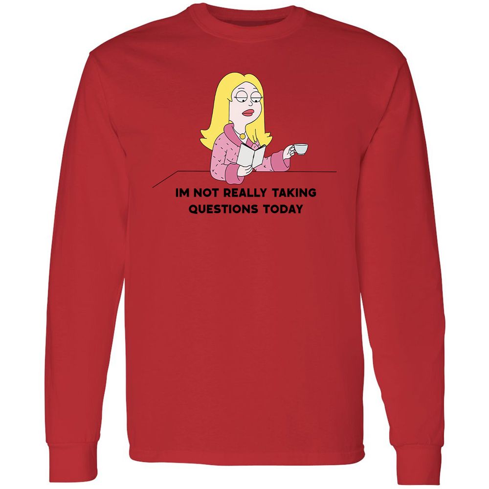 Long Sleeve T-Shirt - 1N9YW6AA - Red - 14