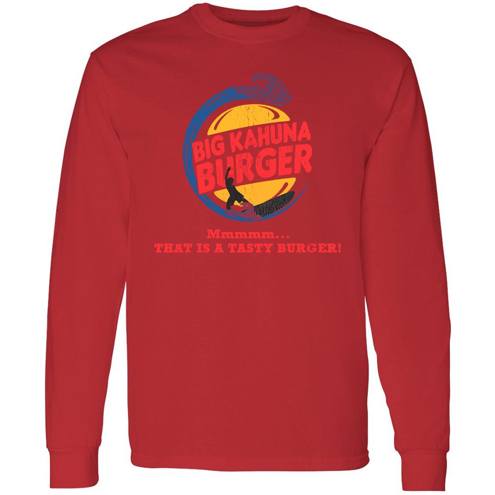 Long Sleeve T-Shirt - 2ELWL6PD - Red - 14
