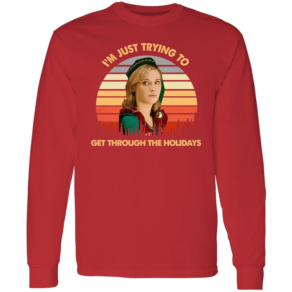 Long Sleeve T-Shirt - BZ19FML2 - Red - 14