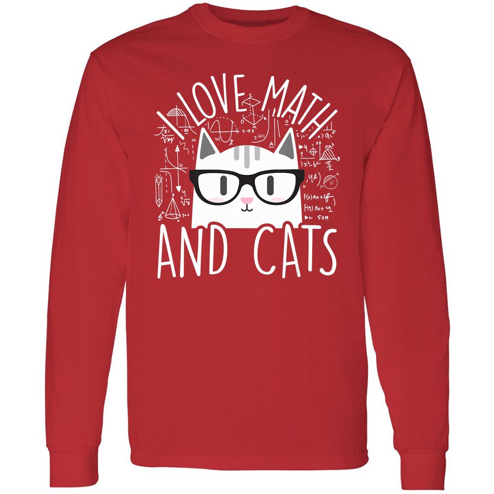 Long Sleeve T-Shirt - AZSL7S5L - Red - 14