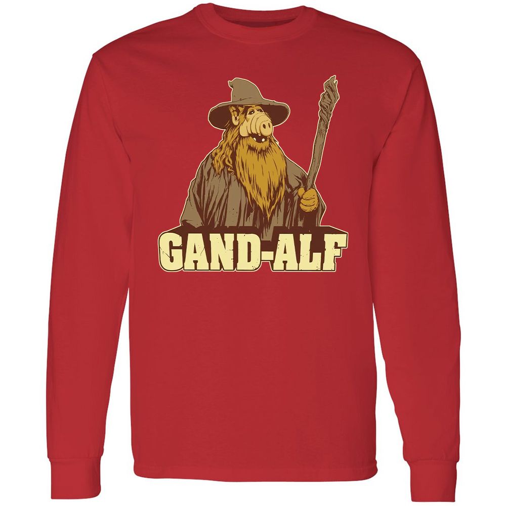 Long Sleeve T-Shirt - 4JW3JP5Y - Red - 14