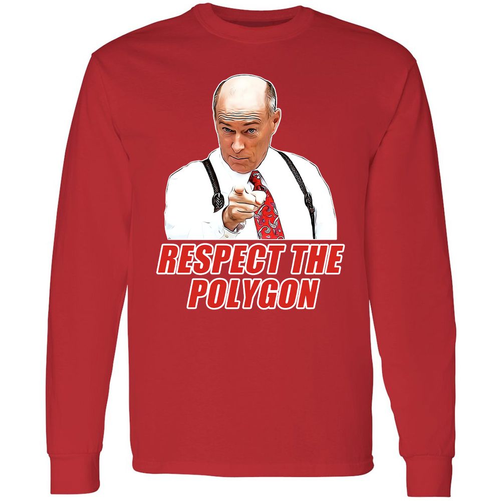 Long Sleeve T-Shirt - A65HPSNP - Red - 14