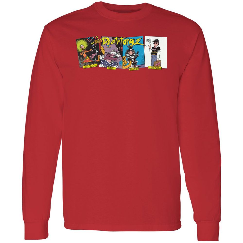 Long Sleeve T-Shirt - 56T883YL - Red - 14