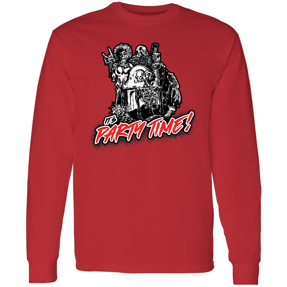Long Sleeve T-Shirt - 5E4VYLKV - Red - 14