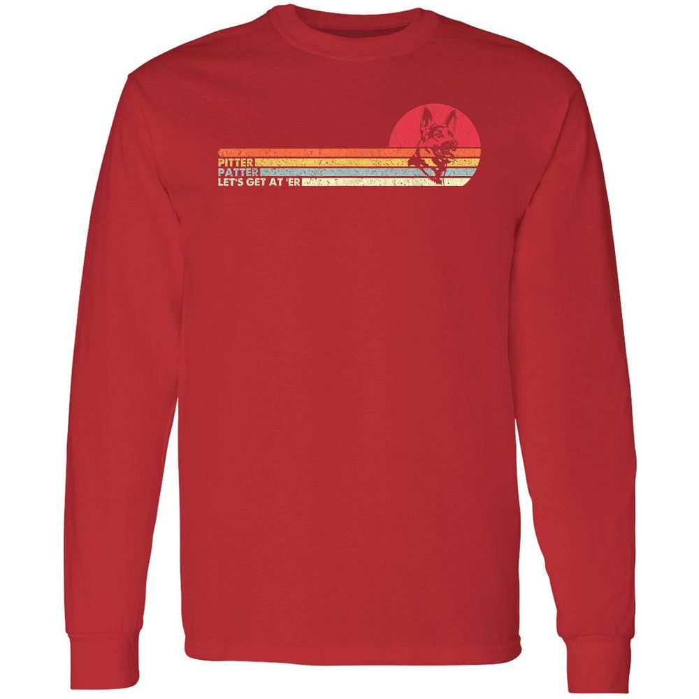 Long Sleeve T-Shirt - NK86T2YE - Red - 14