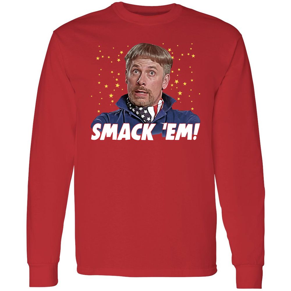Long Sleeve T-Shirt - MVYYALJ9 - Red - 14