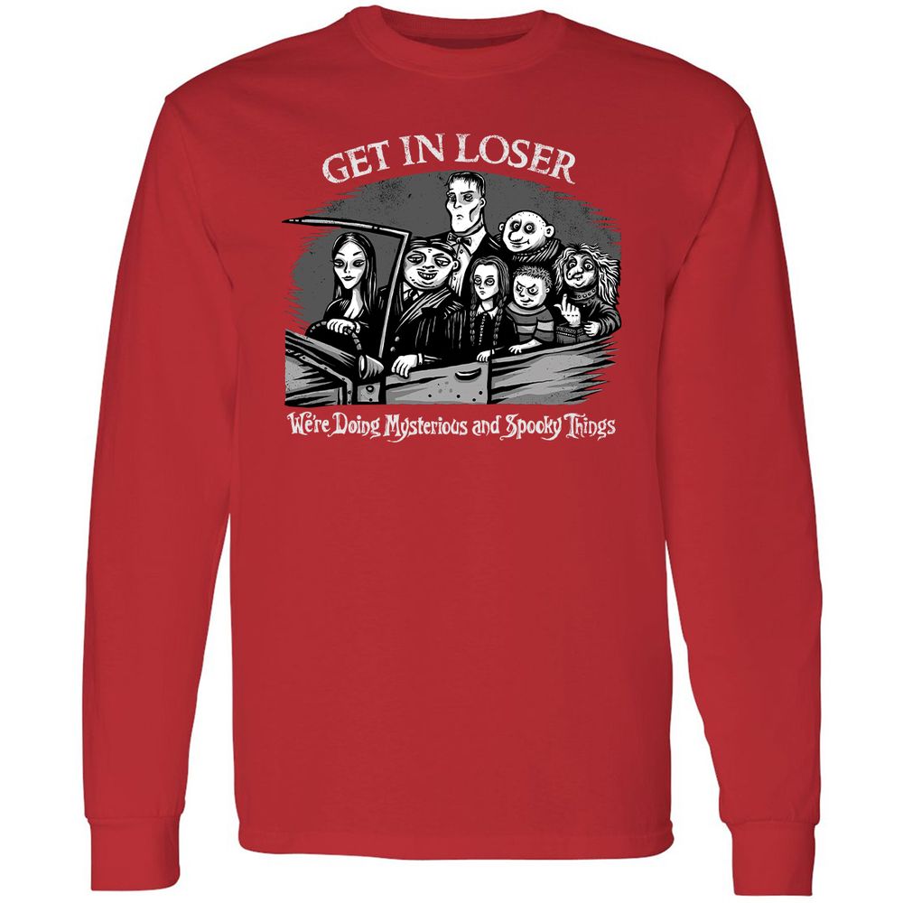 Long Sleeve T-Shirt - YGQGCMS8 - Red - 14