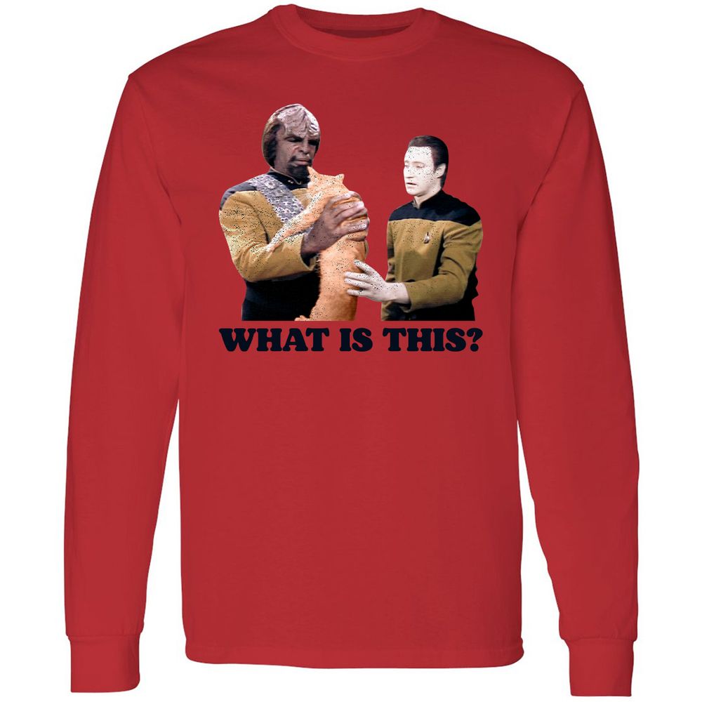 Long Sleeve T-Shirt - 5ME6DJQR - Red - 14