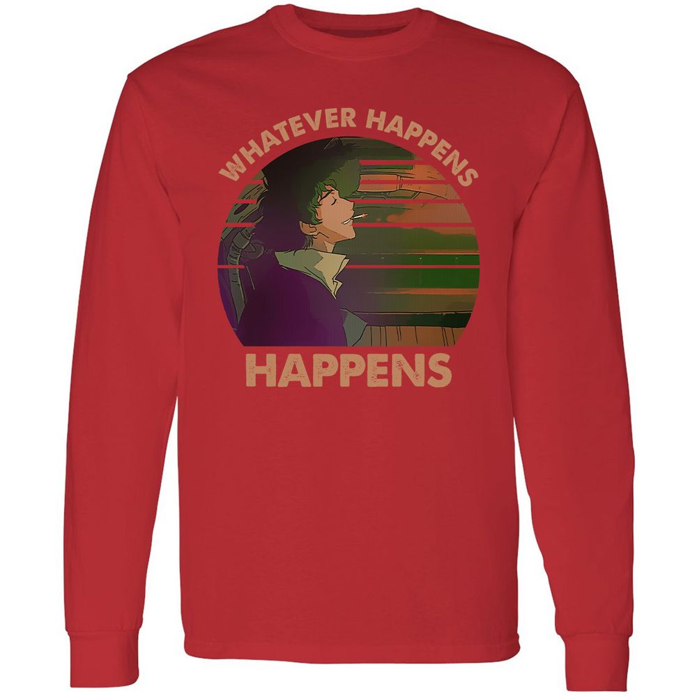 Long Sleeve T-Shirt - EXMBYG9J - Red - 14