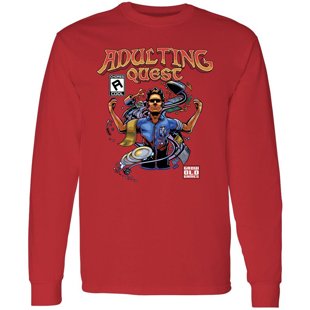 Long Sleeve T-Shirt - 1AYVURV1 - Red - 14
