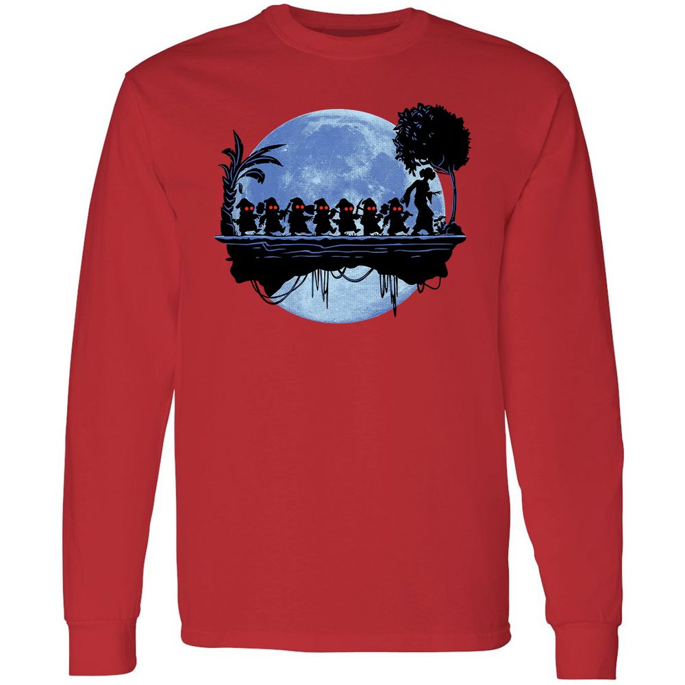 Long Sleeve T-Shirt - Q5K2XMPE - Red - 14