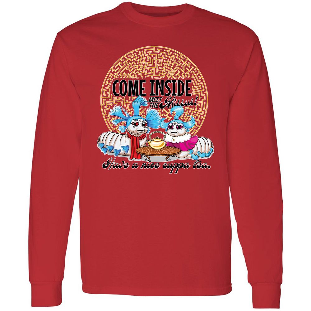 Long Sleeve T-Shirt - GQ1YQUPE - Red - 14