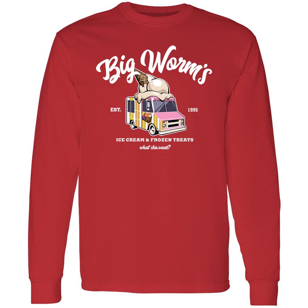 Long Sleeve T-Shirt - LEYYQ5U6 - Red - 14