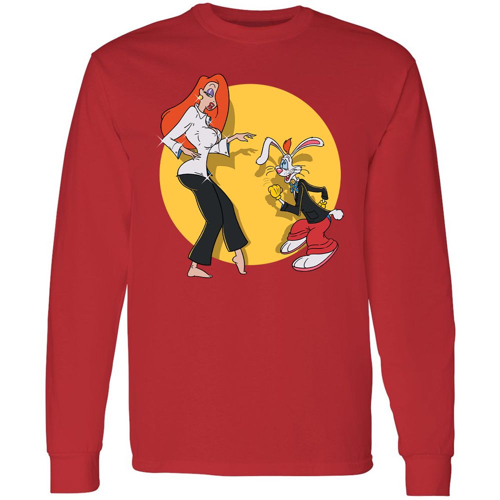 Long Sleeve T-Shirt - PH9GR7LY - Red - 14