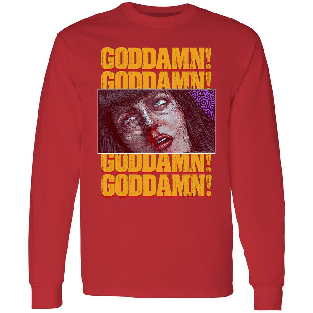 Long Sleeve T-Shirt - 2HR612TN - Red - 14