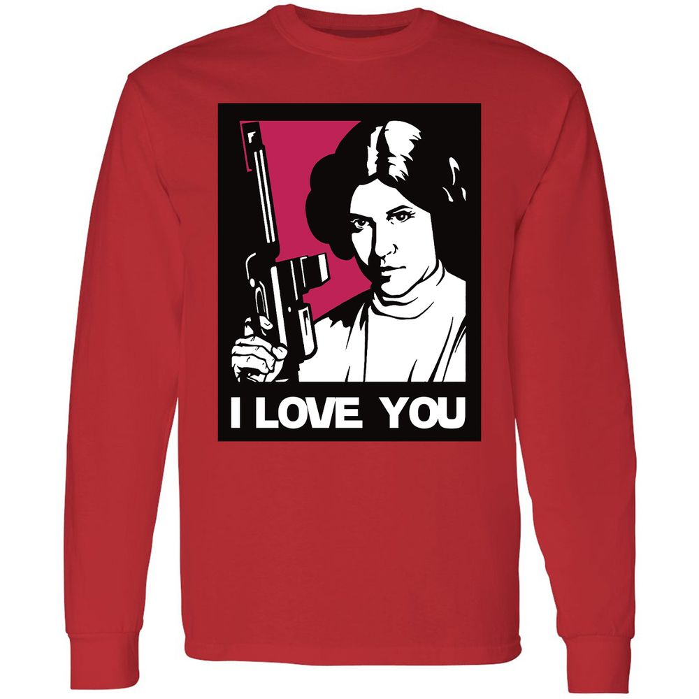 Long Sleeve T-Shirt - 1SQVLHU7 - Red - 14