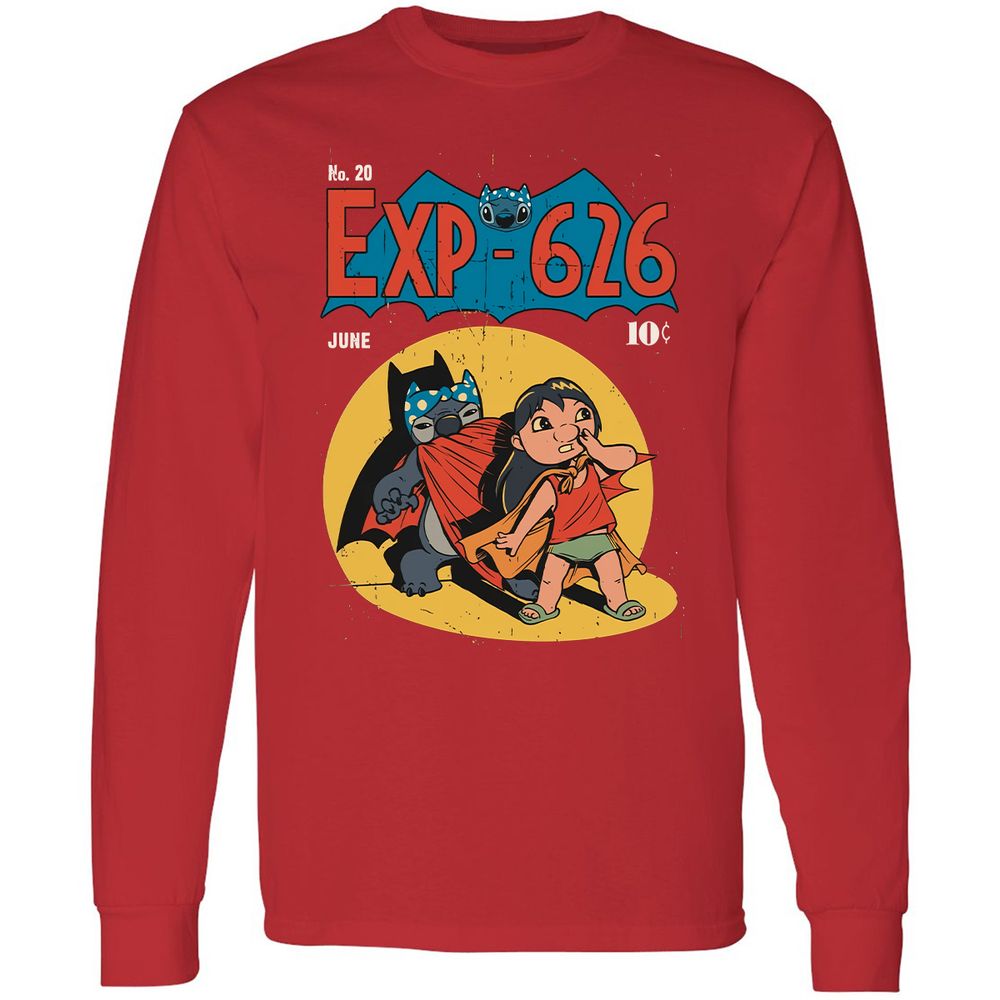 Long Sleeve T-Shirt - EPAZHW6W - Red - 14