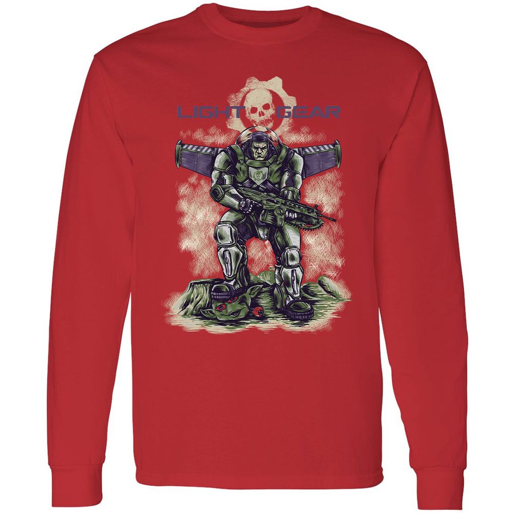 Long Sleeve T-Shirt - WY4VSENR - Red - 14