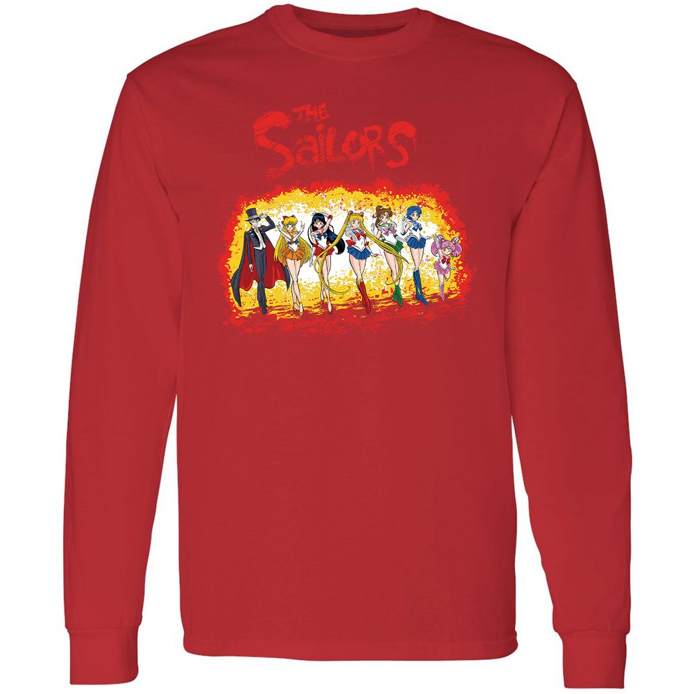 Long Sleeve T-Shirt - 8DLSBJXV - Red - 14