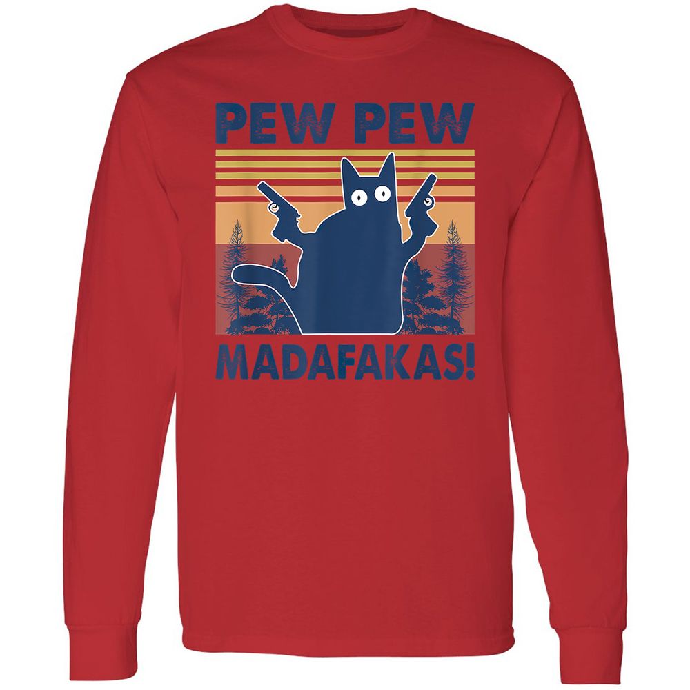 Long Sleeve T-Shirt - 9NW4FWM6 - Red - 14